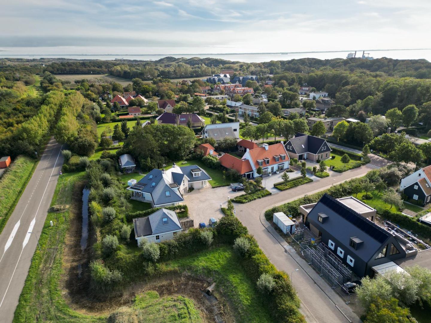 Luxe Prive-Kamer - Studio In Villa Aan Zee, Dishoek, Vernieuwd Ngoại thất bức ảnh
